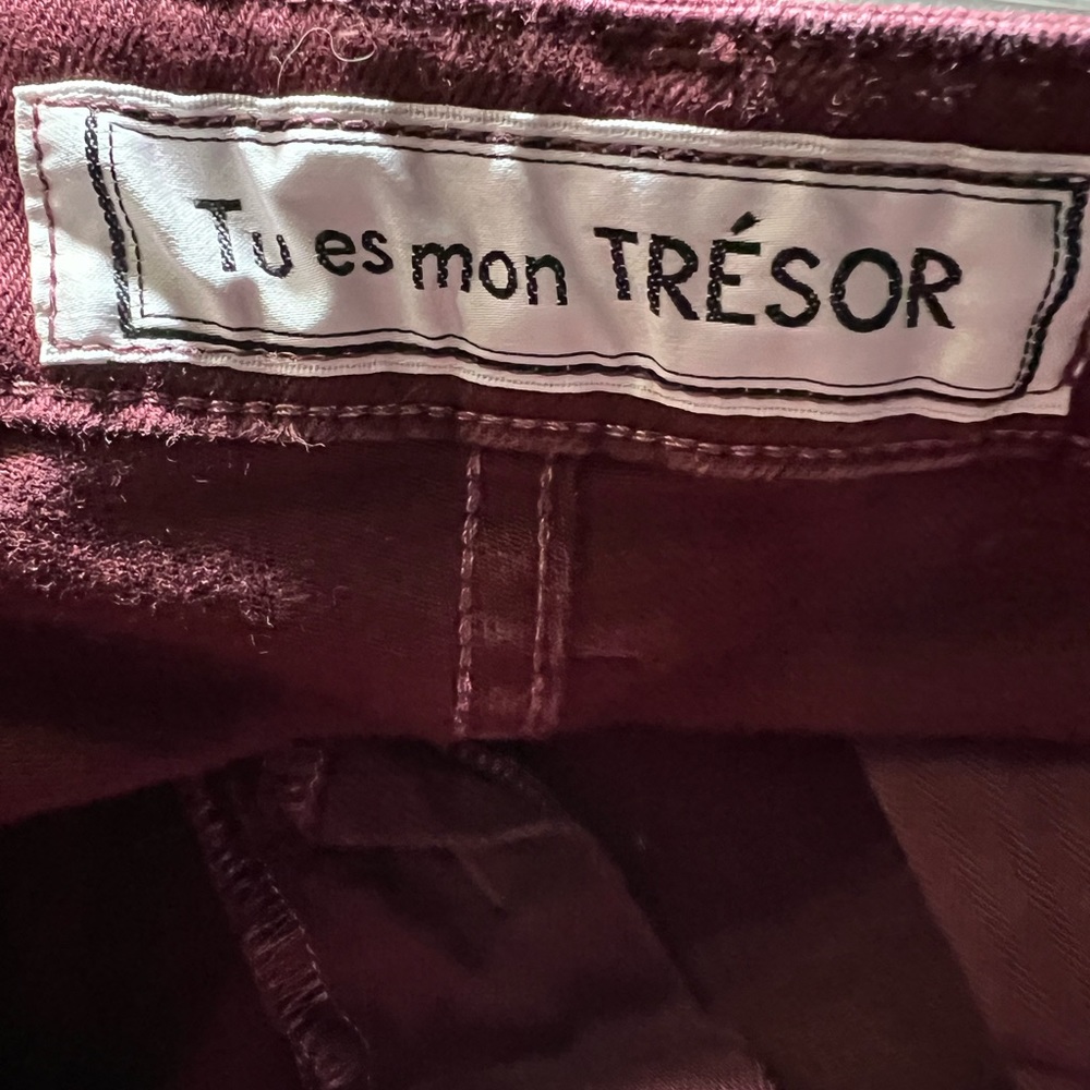 Tu es mon Trésor‎ Bow Detail Japanese Designer Jeans Size 2 Short - Picture 12 of 13